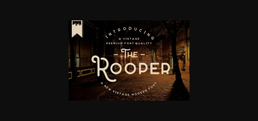 The Rooper Font Poster 3