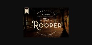 The Rooper Font Poster 1