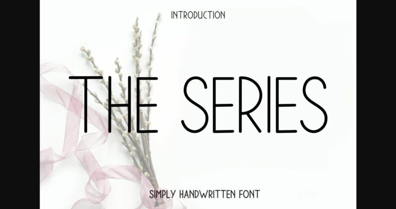 The Series Font Poster 3
