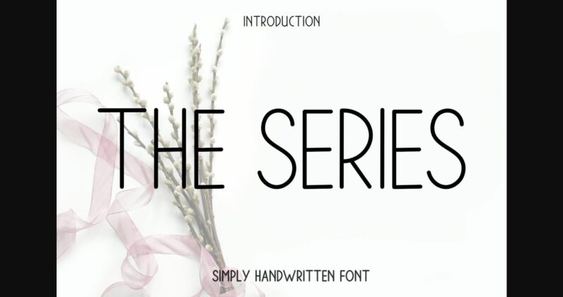 The Series Font Poster 1