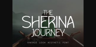 The Sherina Font Poster 1