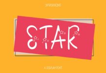 The Star Font Poster 1