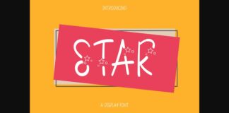 The Star Font Poster 1