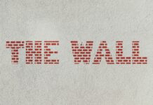The Wall Font Poster 1