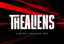 Thealiens Font Poster 1