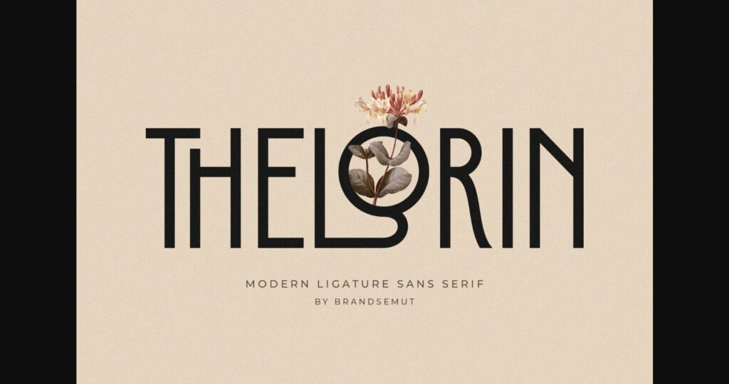Thelorin Font Poster 3