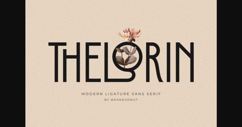 Thelorin Font Poster 3