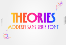 Theories Font Poster 1