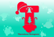 Theresiana Monogram Font Poster 1