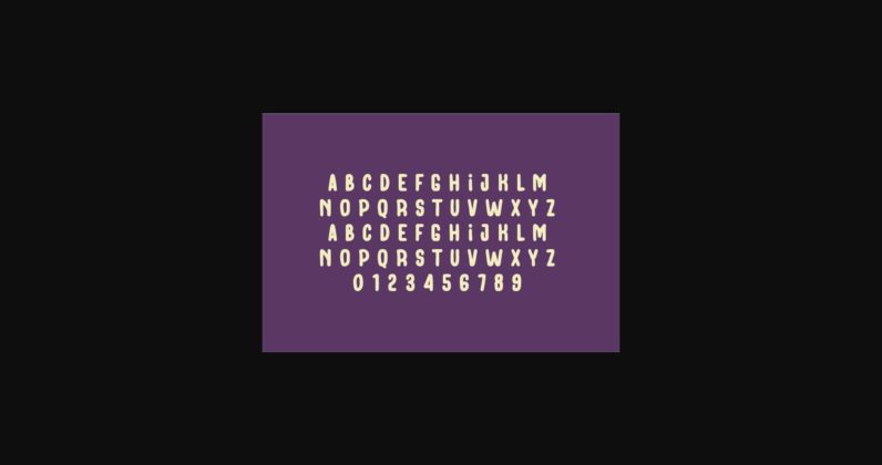 Thie Frutti Font Poster 4