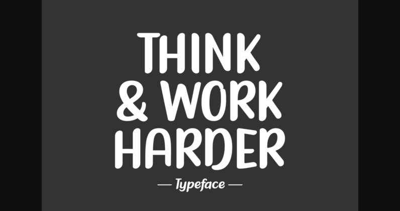 Think & Work Harder Poster 3
