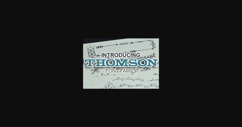 Thomson Font Poster 3