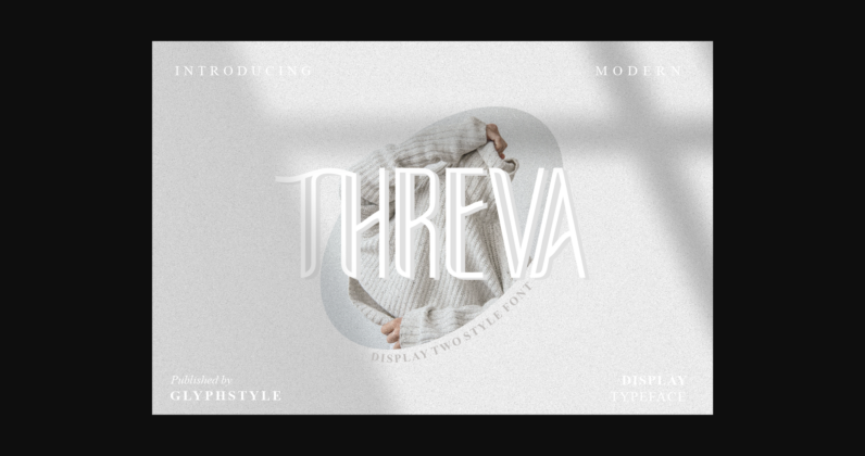 Threva Sans Serif Two Style Font Poster 11