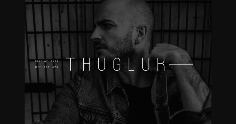 Thugluk Font Poster 3