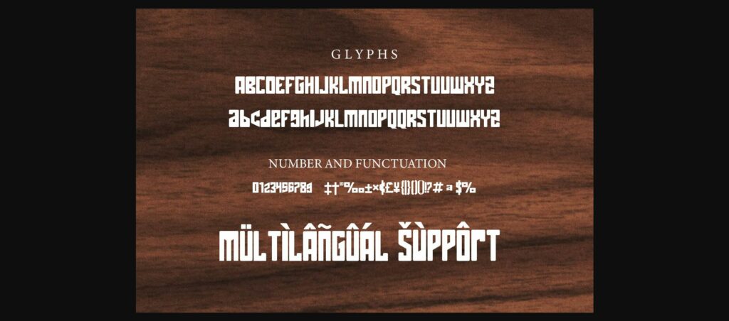 Timoon Font Poster 4