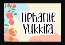 Tiphanie Yukkira Font Poster 1