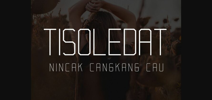 Tisoledat Font Poster 1