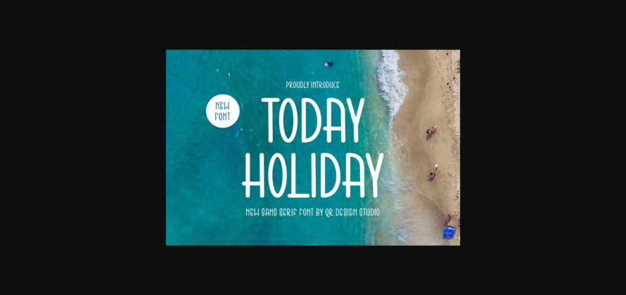 Today Holiday Font Poster 3