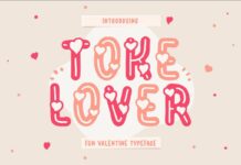 Toke Lover Font Poster 1