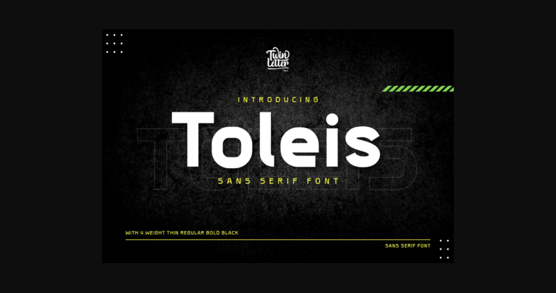 Toleis Font Poster 3