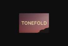 Tonefold Font Poster 1