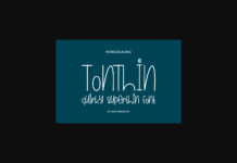 Tonthin Font Poster 1