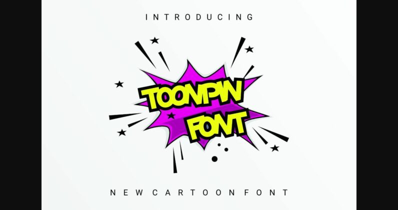 Toonpin Font Poster 1