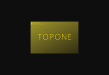 Topone Font Poster 1