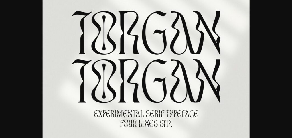 Torgan Font Poster 1