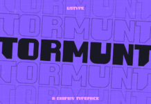 Tormunt Font Poster 1