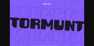 Tormunt Font Poster 1