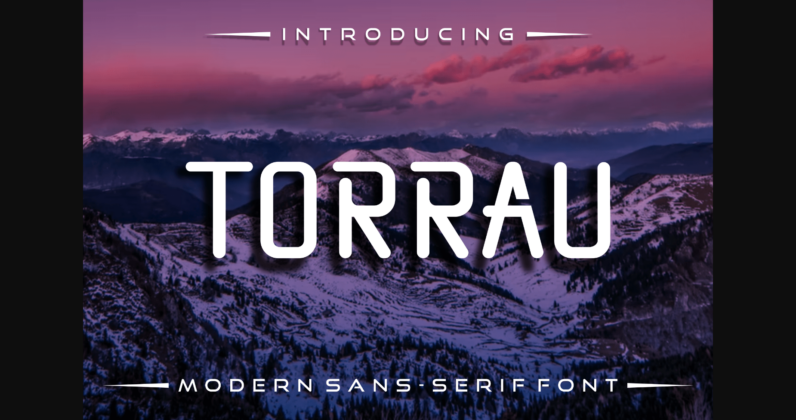 Torrau Font Poster 3