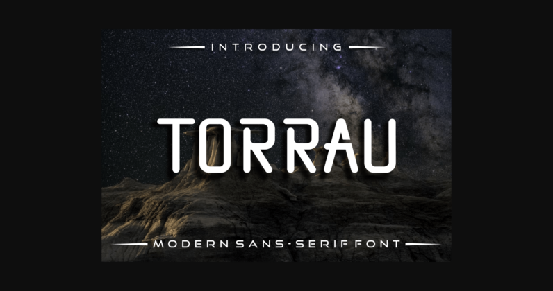 Torrau Font Poster 2