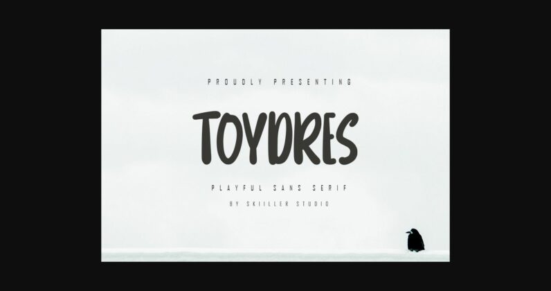 Toydres Font Poster 3