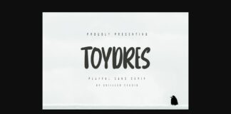 Toydres Font Poster 1