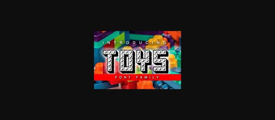Toys Font Poster 3