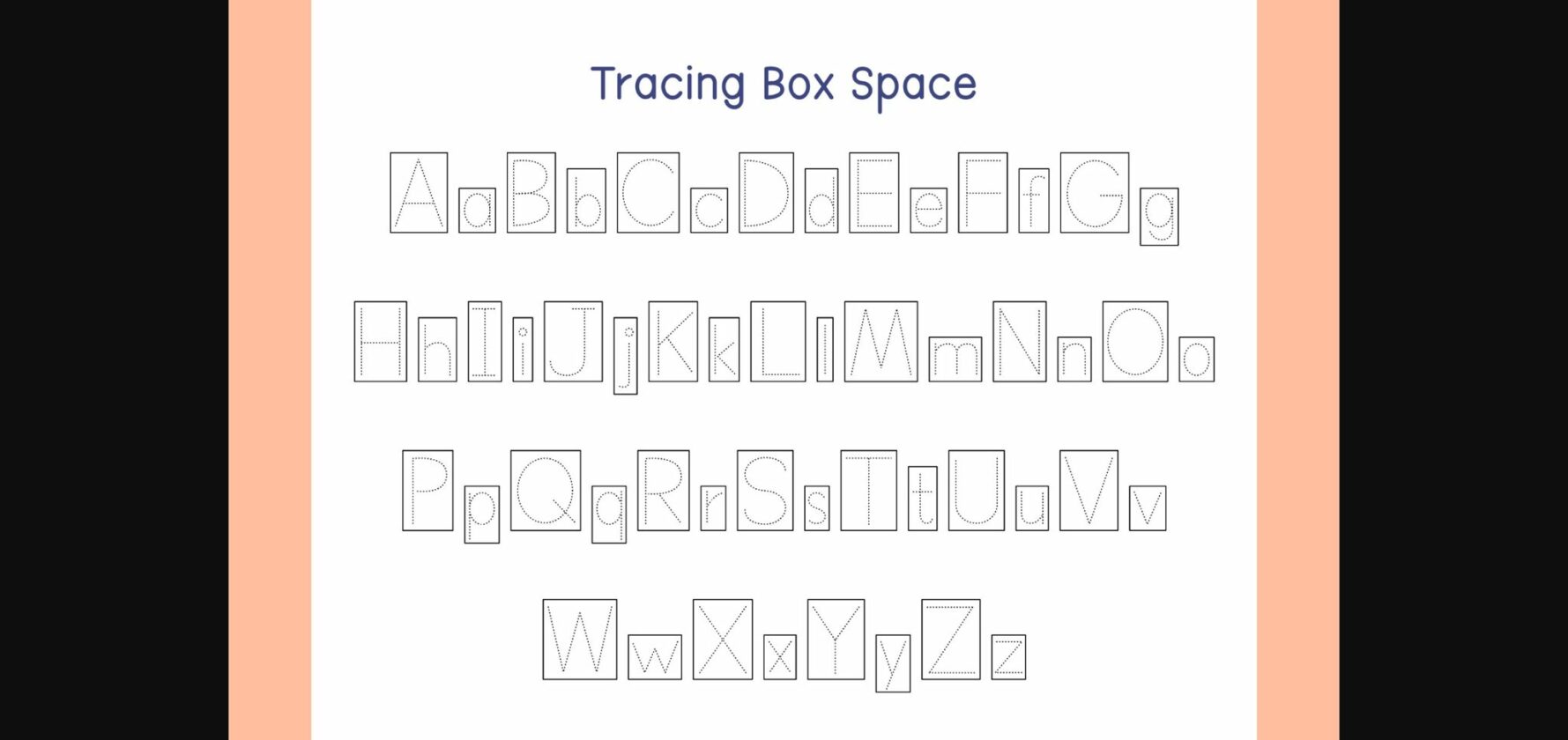Tracing Box Font - Font Canyon