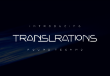 Translrations Font Poster 1
