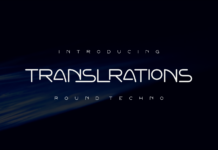 Translrations Font Translrations Font Poster 1