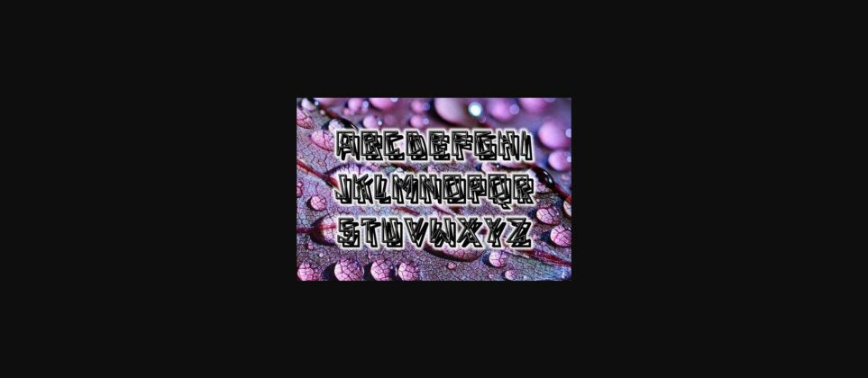 Transparento Font Poster 6