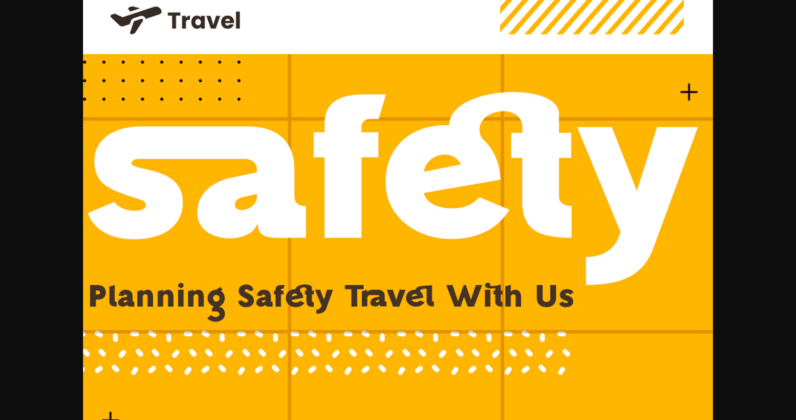 Travel Font Poster 4