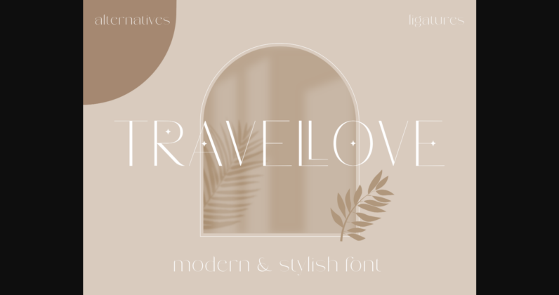 Travel Love Font Poster 3