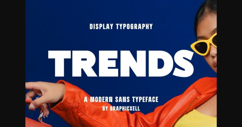 Trends Font Poster 3