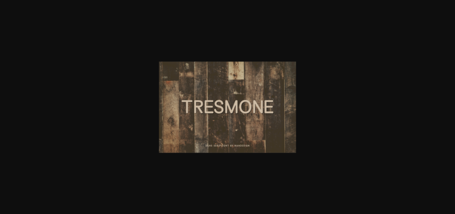 Tresmone Font Poster 3