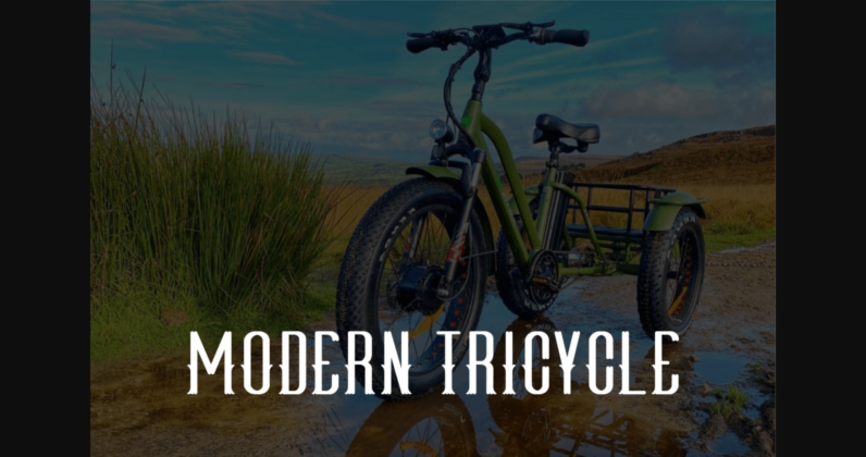 Tricycle Font Poster 4
