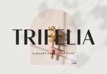 Trifelia Font Poster 1