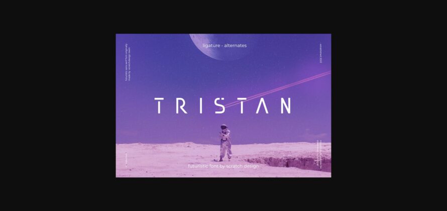 Tristan Font Poster 3