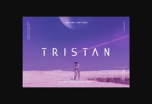 Tristan Font Poster 1