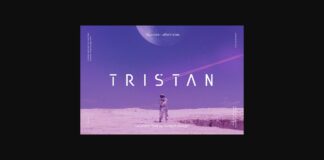Tristan Font Poster 1