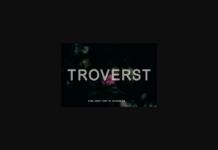 Troverst Font Poster 1